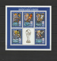 Mauritania 1994 Football Soccer World Cup, Sheetlet MNH - 1994 – Verenigde Staten