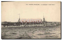 CPA Bateau Le Cuirasse Jules Ferry - Warships