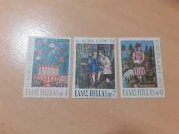 TIMBRES  GRECE  EUROPA   1975    N  1176  A  1178   COTE  2,00  EUROS      NEUFS  LUXE** - 1975