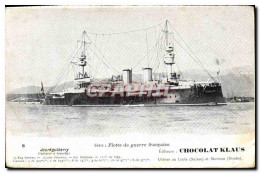 CPA Bateau Jaureguiberry Cuirasse A Tourelles - Warships