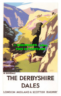 R541669 The Derbyshire Dales. In Dovedale. London Midland And Scottish Railway. - Altri & Non Classificati