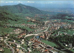 12567170 Adliswil Fliegeraufnahme Mit Uetilberg Und Zuerich Adliswil - Autres & Non Classés