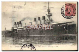 CPA Bateau La Jeanne D&#39Arc Croiseur Cuirasse - Warships