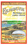 R541682 London And South Western Ry. Exmouth. The Flower Of Lovely Devon. The Cl - Altri & Non Classificati