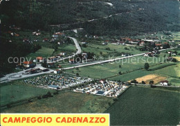 12565308 Cadenazzo Campingplatz Fliegeraufnahme Cadenazzo - Autres & Non Classés