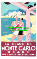 R542046 La Plage De Monte Carlo Beach. Bains. Solarium. Restaurant. Dalkeith Pos - Welt