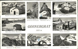 12563230 Gornergrat Zermatt Kapelle Monte Rosa Huette Kulmhotel Matterhorn Casto - Autres & Non Classés