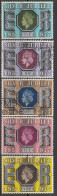 GREAT BRITAIN 739-743,used - Unclassified
