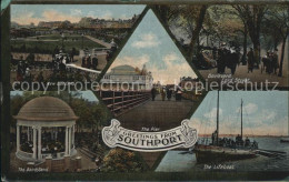 12558191 Southport UK New Gardens Pier Boulevard Lord Street Lifeboat Bandstand  - Andere & Zonder Classificatie