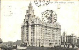 12555097 Liverpool Royal Liver Buildings Liverpool - Andere & Zonder Classificatie