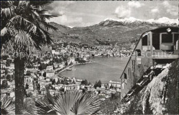 12552664 Lugano TI Panorama Funicolare Del Monte San Salvatore Lugano - Autres & Non Classés