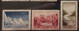 Chine 1956 / Yvert N°1069-1071 / ** (sans Gomme) - Nuevos