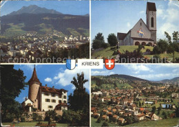 12542461 Kriens Pilatus Kirche Panorama Kriens - Autres & Non Classés