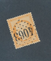 FRANCE - N° 38 OBLITERE AVEC GC 4063 VAGNEY - COTE : 12€ - 1870 - 1870 Beleg Van Parijs