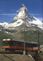 12532024 Gornergratbahn Riffelboden Zermatt Matterhorn Mt. Cervin  Gornergratbah - Autres & Non Classés