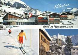 12527642 Klosters GR Sport Und Ferienzentrum STG Wintersportplatz Langlauf Klost - Autres & Non Classés