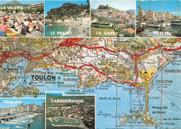 TOULON Souvenir De La Cote Varoise 25(scan Recto-verso) MA2113 - Toulon