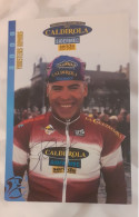 Autographe Romans Vainsteins Champion D'Estonie  Vini Caldirola 2000 - Radsport