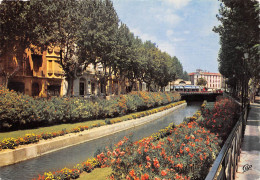 PERPIGNAN Les Quais Vers Le Palmarium 6(scan Recto-verso) MA2110 - Perpignan