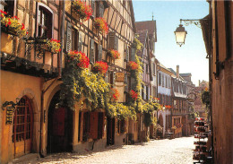 RIQUEWIHR Les Vieilles Maisons Fleuries De La Grand Rue 9(scan Recto-verso) MA2104 - Riquewihr