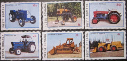 ROMANIA ~ 1985 ~ S.G. NUMBERS 4966 - 4971. ~ TRACTORS. ~ MNH #03561 - Neufs
