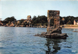 PLOUMANACH EN PERROS Le Chapeau De Napoleon L Oratoire Et La Plage A Maree Haute 29(scan Recto-verso) MA2124 - Ploumanac'h