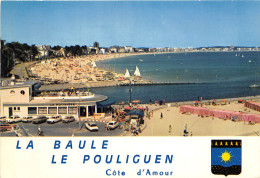 LA BAULE LE POULIGUEN La Plage Du Ppouliguen Et Vue D Ensemble De La Baie 18(scan Recto-verso) MA2120 - La Baule-Escoublac