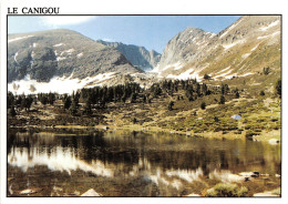 LE CANIGOU Au Premier Plan L Etang Des Estagnols 22(scan Recto-verso) MA2136 - Cauterets