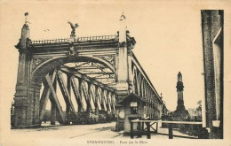 STRASBOURG  Le Pont Sur Le RHIN  15   (scan Recto-verso)MA2132Bis - Straatsburg