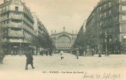 Paris  Gare Du Nord  5   (scan Recto-verso)MA2132Bis - Distretto: 10