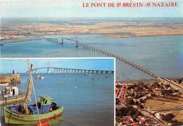 SAINT BREVIN Sur L Estuaire De La Loire Pont De Saint Nazaire 5(scan Recto-verso) MA2131 - Saint-Brevin-l'Océan