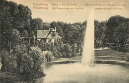 STRASBOURG L' Orangerie  2   (scan Recto-verso)MA2130Ter - Straatsburg