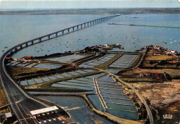 ILE D OLERON Viaduc De Liaison Oleron Continent Vu Du Ciel 14(scan Recto-verso) MA2130 - Ile D'Oléron