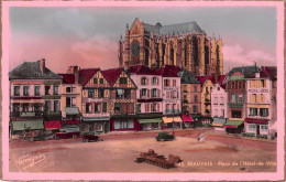 BEAUVAIS Place De L Hotel De Ville 4(scan Recto-verso) MA2129 - Beauvais