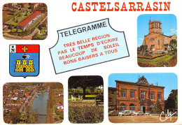 CASTELSARRASIN La Maison De Retraite L Eglise St Sauveur 26(scan Recto-verso) MA2127 - Castelsarrasin