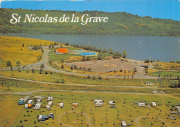 Aux Environs De MOISSAC Et CASTELSARRASIN Le Plan D Eau De St Nicolas De La Grave 18(scan Recto-verso) MA2127 - Saint Nicolas De La Grave