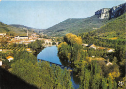 SAINT ANTONIN NOBLE VAL Vue Generale Panoramique Sur La Ville Et Vallee De L Aveyron 25(scan Recto-verso) MA2127 - Saint Antonin Noble Val