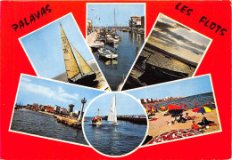 PALAVAS LES FLOTS Divers Aspects De La Ville Et De La Plage 13(scan Recto-verso) MA2125 - Palavas Les Flots