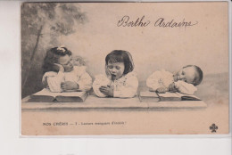 Enfants Série Nos Chéris Lecture  MANCANT D' INTERET  VG  1912 - Abbildungen