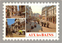 AIX LES BAINS En Flanant Dans Le Centre Pieton 3(scan Recto-verso) MA2155 - Aix Les Bains