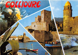 COLLIOURE La Tour Et L Eglise ND Des Anges 16(scan Recto-verso) MA2154 - Collioure