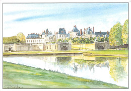 FONTAINEBLEAU Le Chateau 30(scan Recto-verso) MA2147 - Fontainebleau