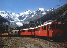 12522353 Rhaetische Bahn Berninagruppe Eisenbahn - Autres & Non Classés