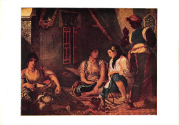 MUSEE DU LOUVRE FVE DELACROIX Femmes D Alger Dans Leur Appartement 2(scan Recto-verso) MA2142 - Louvre