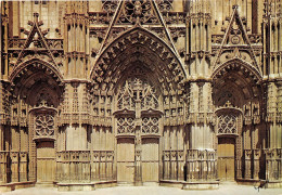 TOURS La Cathedrale La Facade De Styles Flamboyant Et Renaissance 17(scan Recto-verso) MA2138 - Tours