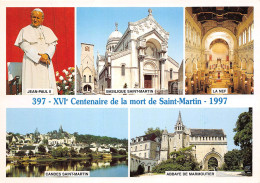 BASILIQUE SAINT MARTIN TOURS XVIe Centenaire De La Mort De Saint Martin 10(scan Recto-verso) MA2138 - Tours