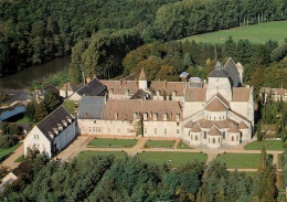 FONTGOMBAULT  L'abbaye  Vue D'avion   6   (scan Recto-verso)MA2168Ter - Autres & Non Classés