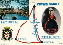  CHATELLERAULT  Chauvigny Poitiers Coiffe Du POITOU   9   (scan Recto-verso)MA2166Ter - Chatellerault