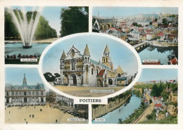  POITIERS  1957 Multivue  9   (scan Recto-verso)MA2166Bis - Poitiers