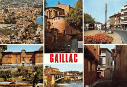 GAILLAC Celebre Par Ses Crus Reputes Vue Panoramique Aerienne Place Eugeniede Guerin 10(scan Recto-verso) MA2166 - Gaillac